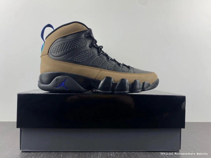 Official Maikesneakers CT8019-034 Air Jordan Olive Concord Retro 9 0804